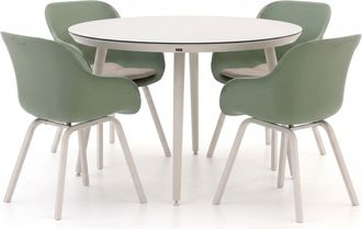 Hartman Hartman Le Soleil Element/Sophie Studio &oslash;128cm dining tuinset 5-delig