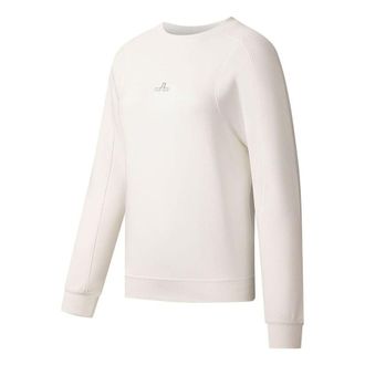 Li-Ning (WMNS) Li-Ning Classique Crewneck Sweatshirt White AWDS776-1