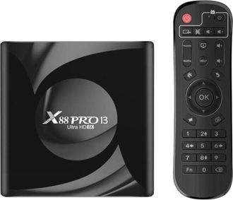 OEM X88 Pro 13 4gb/64gb Smart System Android 13 Negro - Android Tv