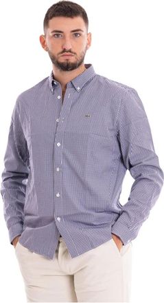 Lacoste Lange mouwen overhemd - Heren - Casual Overhemden - Veelkleurig - 3XL - Overhemden