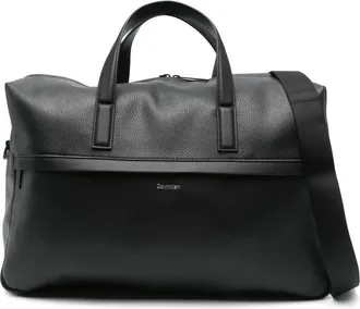 Calvin Klein Borsa a spalla in pelle - Nero
