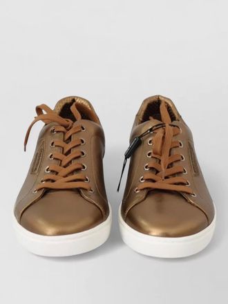 Dolce & Gabbana leather lace-up sneakers