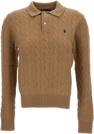 Polo Ralph Lauren Dames, Tops, Beige, Maat: XS Wol
