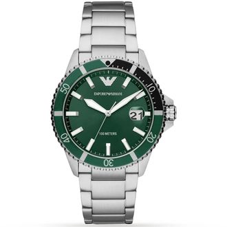 Emporio Armani Heren, Accessoires, Grijs, Maat: ONE Size Taf