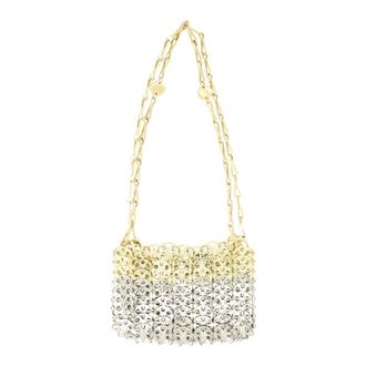 Paco Rabanne Iconic 1969 Nano Bag - female - Rabanne - Shoulder Bags - Gray - ONE SIZE - Bags