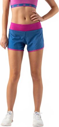 Rabbit Hopper 4 Short In Navy Polkadot