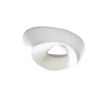 Netlighting Huevo Ceiling 5 Light E27 Outdoor IP44 Polished Chrome Opal White