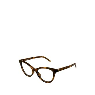 Saint Laurent Eyeglasses - female - Saint Laurent - Glasses - Brown - 53 MM - Accessories