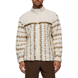 Prana Hurricane Fleece Sweater in Canvas Wishbone at Nordstrom, Size Xx-Large