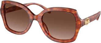Coach HC8295 L1147 Polarized 5774T5 Womens Sunglasses Tortoiseshell Size 56