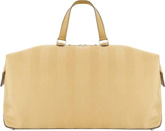 Fendi Lui 48 Duffle Bag - Heren - Weekendtassen - Beige - ONE Size - Nylon - Tassen