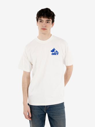 Obey Animals tee vintage white