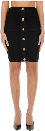Balmain Mujer, Faldas, Negro, Talla: S