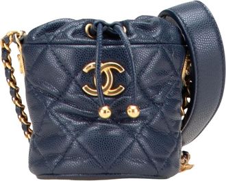 Chanel Pre-owned Bolso Cubo Elegante - Pre-owned - Mujer - Azul - ONE SIZE
