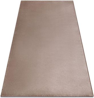 RugsX Alfombra - Moqueta Seduction Topo 49 Suave, Duradero, Dormitorio, Hotel Beige 100x250 Cm