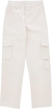 Arte Lichtgewicht Cargo Broek Room Rechte Pijp - Heren - Straight fit broeken - Beige - S - Nylon - Broeken