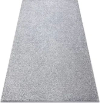 RugsX Rugsx - Moqueta San Miguel Plateado 92 Llanura Color S&oacute;lido Grey 100x200 Cm