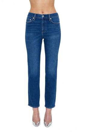Pistola Denim Monroe High Rise Cigarette Crop Jean In Brighton