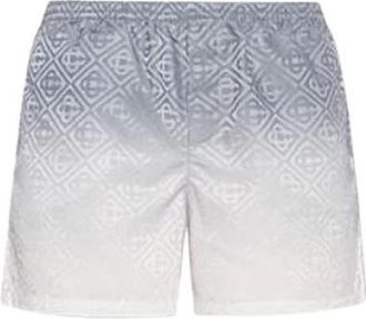Casablanca Heart Monogram Zwemshort - Heren - Strandmode - Grijs - XS - Badmode