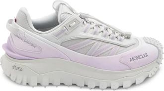 Moncler Trailgrip - Dames - Sneakers - Wit - 39 1/2 EU - Leer - Schoenen