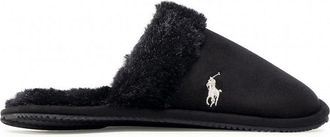 Ralph Lauren Summit Scuff II Zwarte Damesslippers