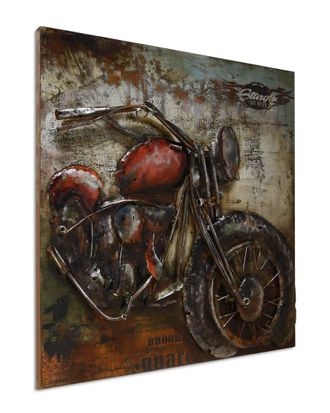 Empire Art Direct Motorcycle 2 Metal Artwork
