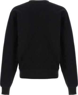 Saint Laurent Mens Black Cotton Sweatshirt Clothing