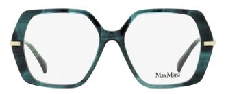 Max Mara MM5175 Geometric Acetate Eyeglasses - Green