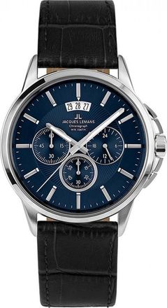 Jacques Lemans 1-1542G Mens Sydney Watch - Silver - One Size