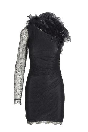 Patrizia Pepe Viscose Polyamide Dress - Black