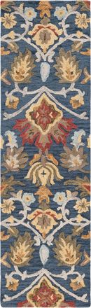 Safavieh Alfombra Lana Azul marino/Multicolor 69 X 244 cm