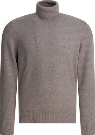 Brunello Cucinelli Cashmere Turtleneck Knitwear Beige-Uomo