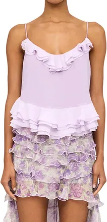 Ronny Kobo Meritta Top In Hydrangea