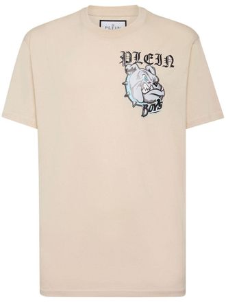 Philipp Plein Bulldogs cotton T-shirt - Neutrals