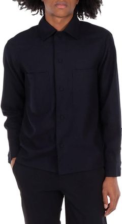 Emporio Armani Patch Pockets Long-Sleeve Shirt