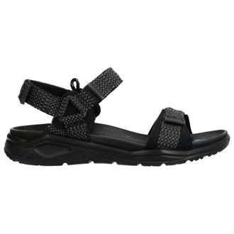Ecco Ecco X-Trinsic 880704 Textile Mens Hook and loop Sandals - Black - Size:UK 10.5-11