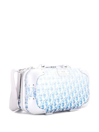 Dior Dior x Rimowa Hand Case Oblique Aluminum satchel - women - Metal - One Size - Blue