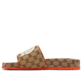 Gucci Slide x The North Face Beige Orange 679904-2HKM0-9770