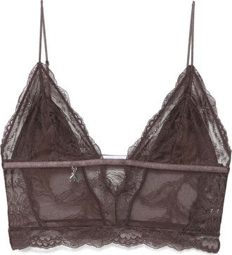 Patrizia Pepe Reggiseno bralette - Marrone
