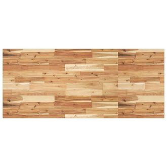 Berkfield Home Desk Top Oil Finished 120x60x2 cm Solid Wood Acacia in Brown | Size: 120 x 60 x 2 cm