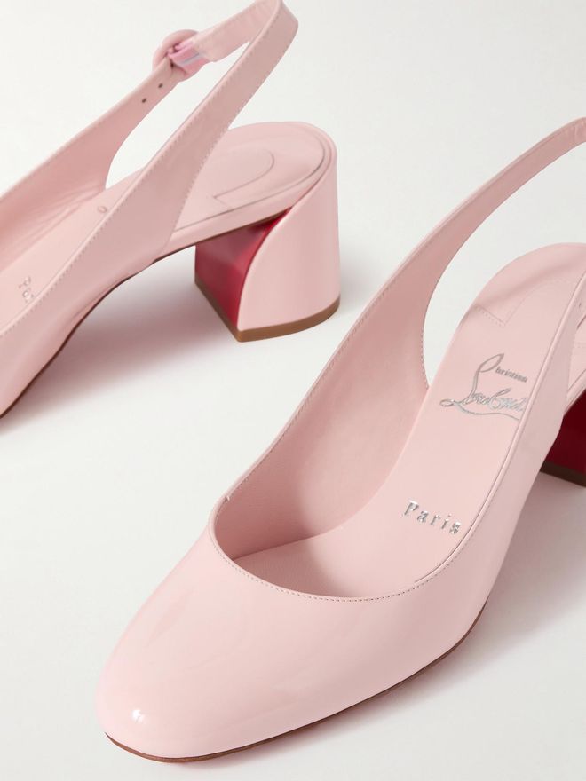 Christian Louboutin So Jane 55 Patent leather Slingback Pumps Pink from 775.00 on Stylight