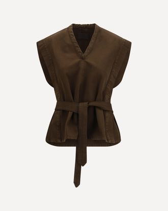 Christophe Lemaire Chasuble Top with belt Female 34