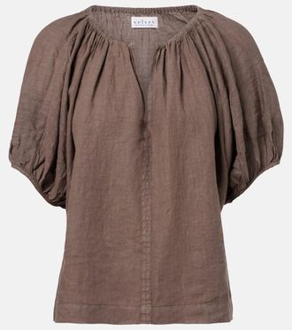 Velvet Cosette linen blouse