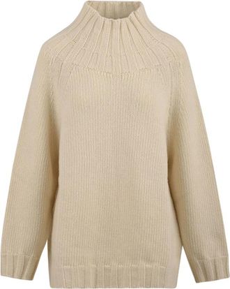 Aspesi 5163 V034 Turtleneck Trui - Dames - Coltruien - Beige - S - Truien & Vesten