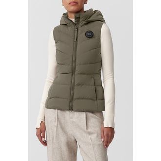 Canada Goose Clair 750 Fill Power Down Vest in Smokey Sage at Nordstrom, Size Small
