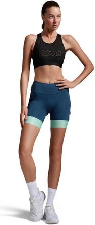 2XU Aero Tri 7 Inch Shorts in Jelly Mint/majol at Nordstrom, Size X-Small