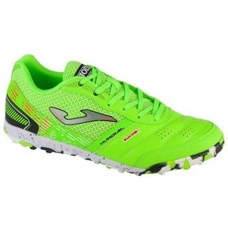 Joma Heren Mundial TF Lederen Kunstmatige Grond Voetbalschoenen (Groen)