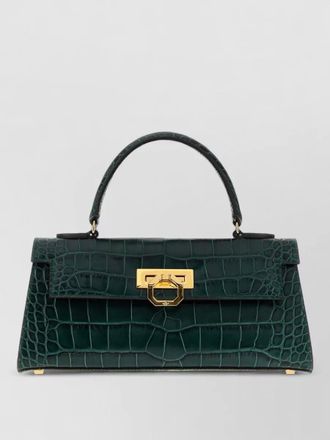 Carbotti leather clutch bag