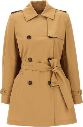 Max Mara Womens Brown Cotton Coat Clothing