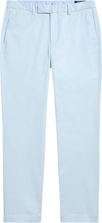 Polo Ralph Lauren stretch flat-front chinos - men - Cotton/Elastane - 31/32 - Blue